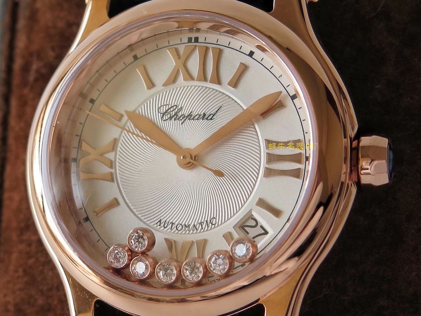 萧邦 HAPPY SPORT MEDIUM AUTOMATIC系列 278559-3001 顶级复刻高仿女士手表 / XB015