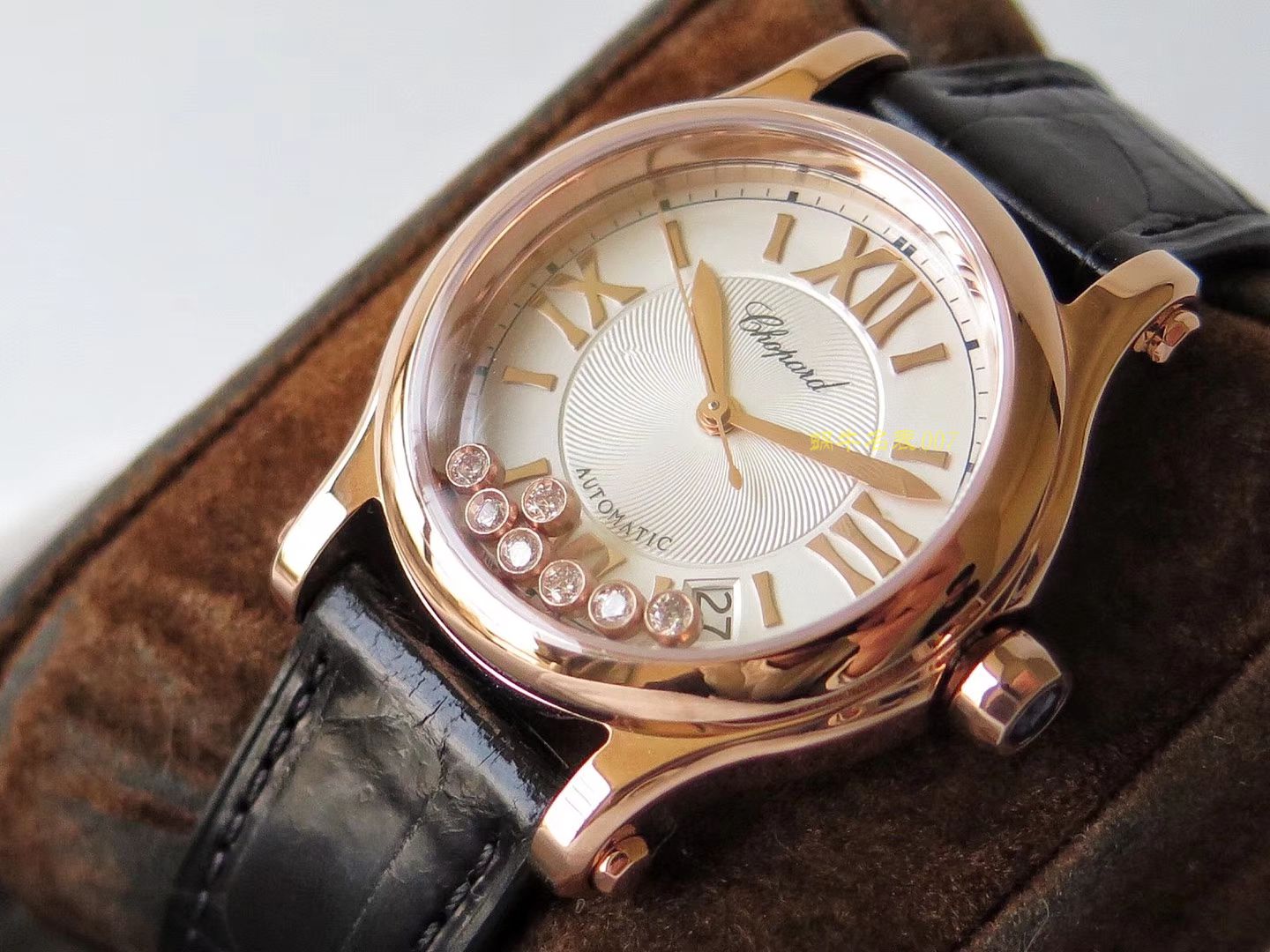 萧邦 HAPPY SPORT MEDIUM AUTOMATIC系列 278559-3001 顶级复刻高仿女士手表 / XB015