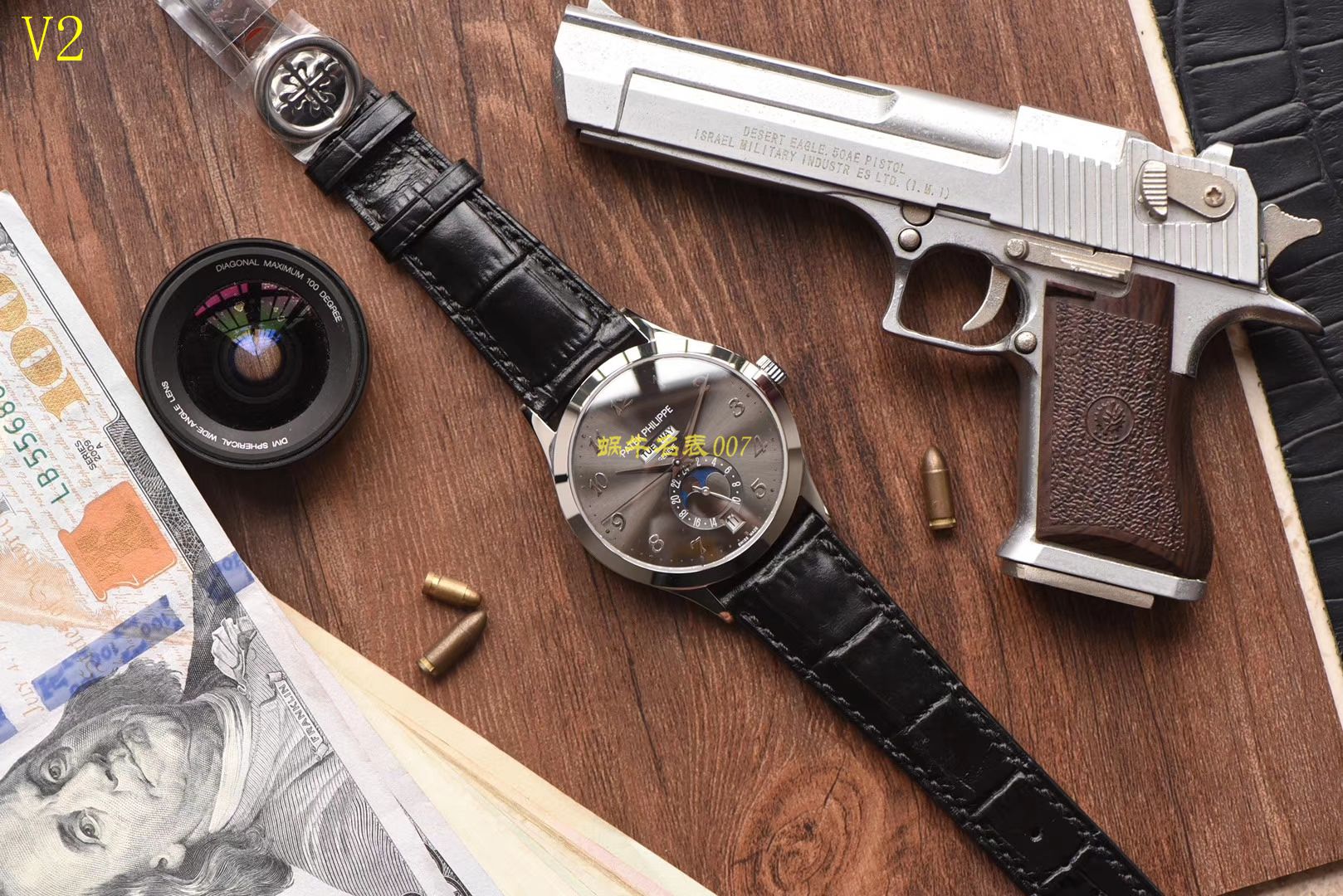 【台湾厂一比一高精仿手表】百达翡丽复杂功能计时系列5396G-014腕表 / BD175