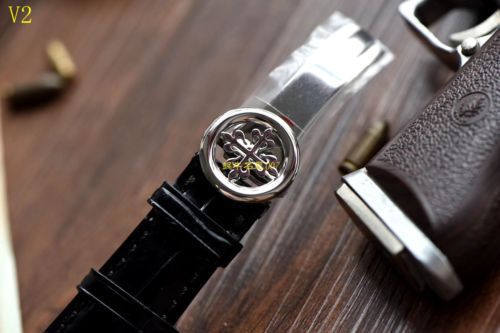 【台湾厂1:1高仿手表】百达翡丽复杂功能计时系列5396G-014男表 / BD173