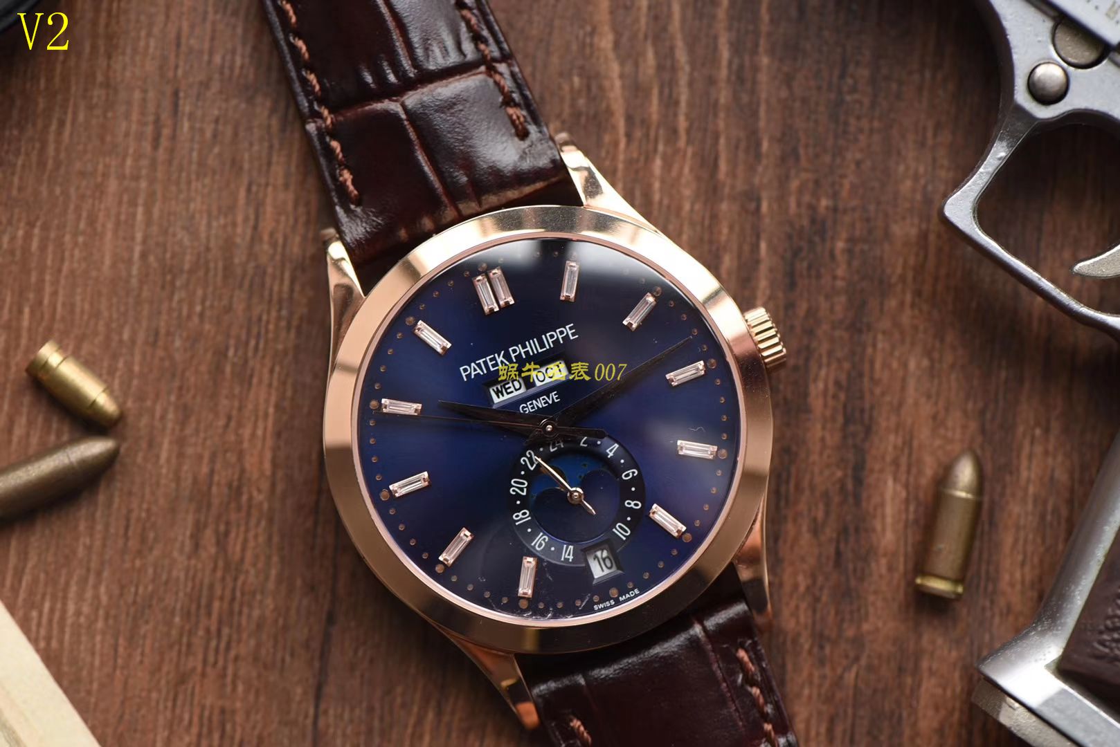 百达翡丽复杂功能计时系列5396R-015腕表【KM一比一高仿手表】 / BD230