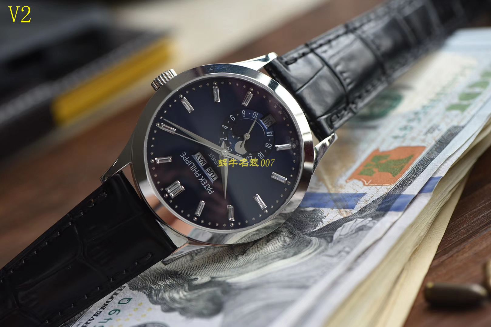 【KM】出品 新款百达翡丽手表 复刻高仿复杂功能计时5396系列  / BD231