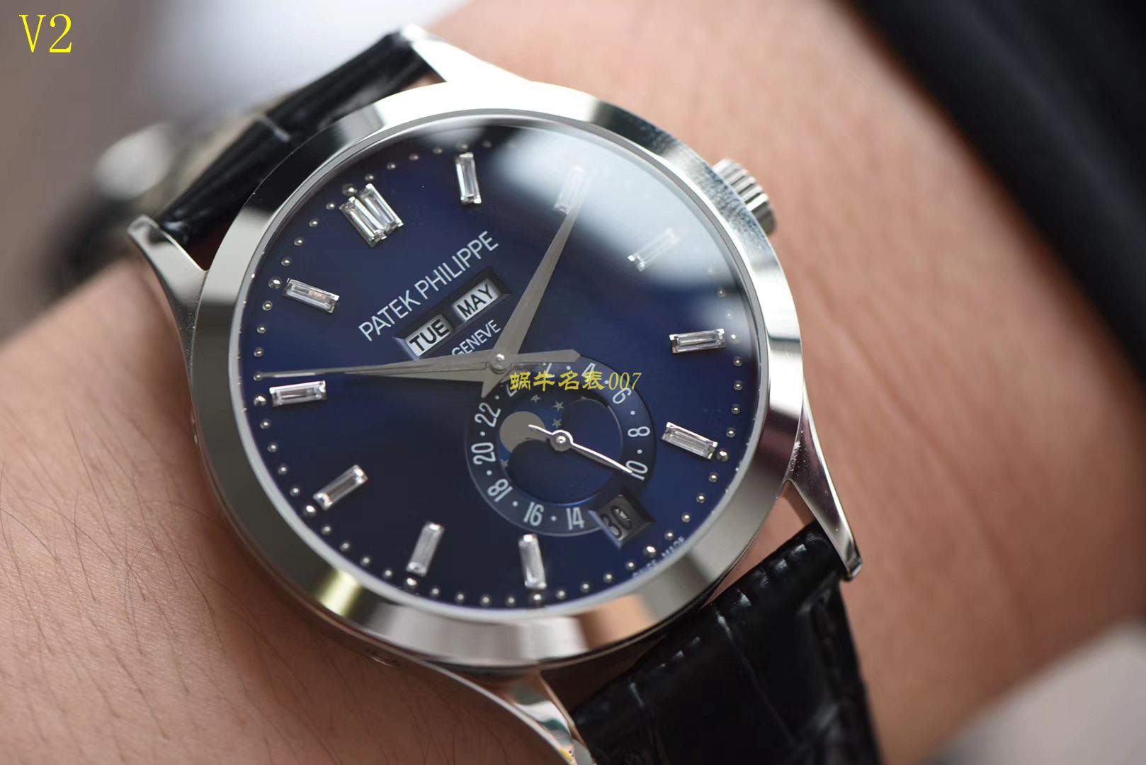【KM】出品 新款百达翡丽手表 复刻高仿复杂功能计时5396系列  / BD231