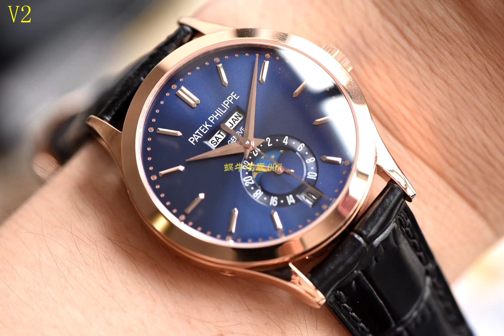 【KM】出品 新款百达翡丽手表 复刻高仿复杂功能计时5396系列  / BD231