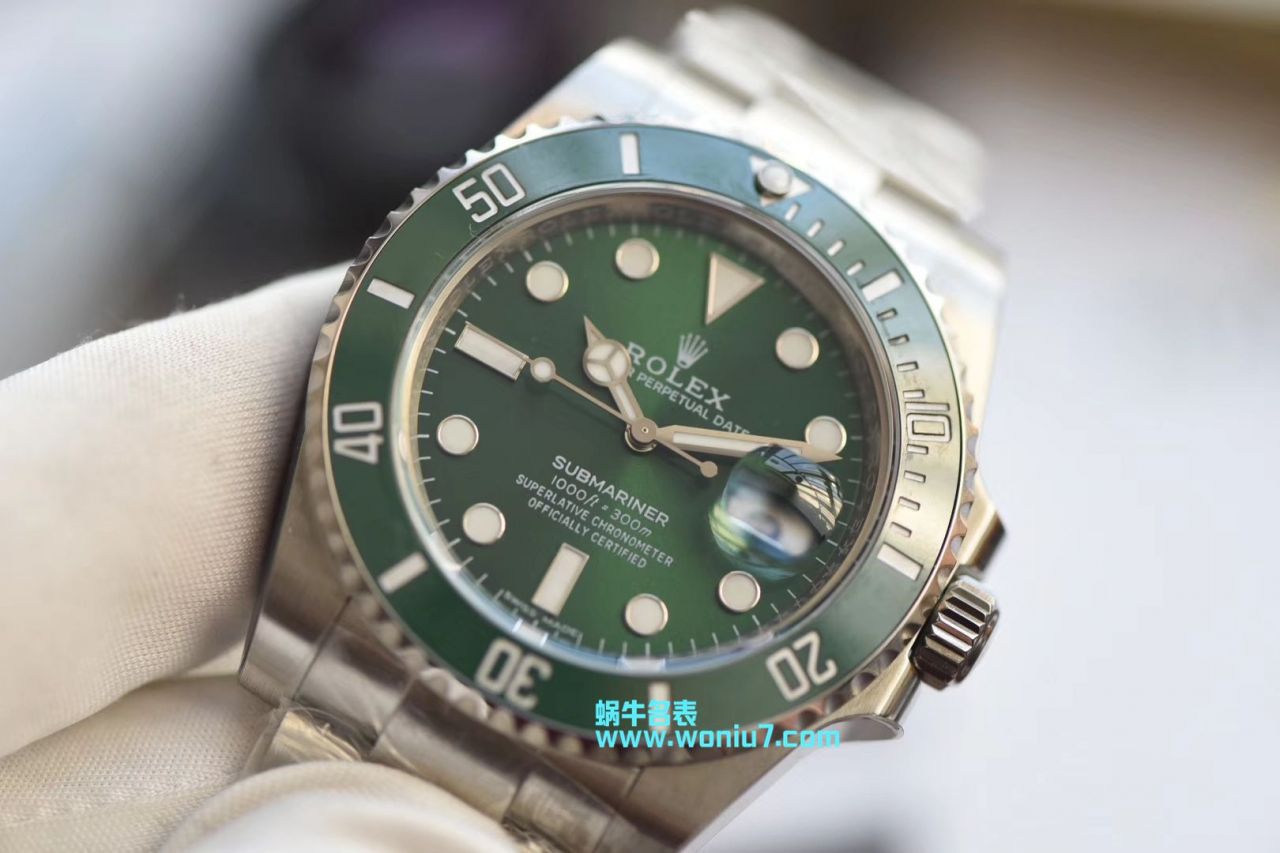 【NOOB厂V9版本一比一超A复刻高仿手表】劳力士潜航者型系列116610LV-97200 绿盘腕表【劳力士绿水鬼】、劳力士潜航者型系列116610LN-97200 黑盘腕表(黑水鬼) / R295