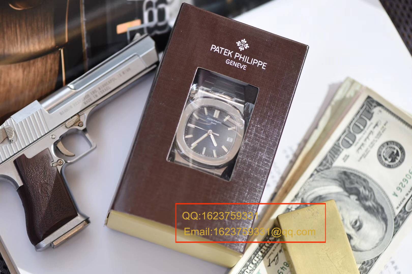 视频评测百达翡丽运动系列5711/1A 010 不锈钢腕表(鹦鹉螺钢王)【PF一比一超A高仿手表】 / BD232