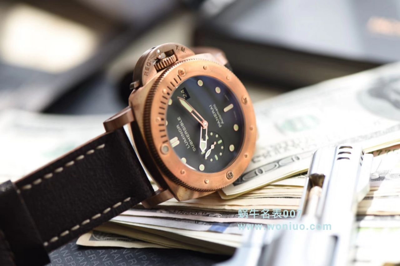 沛纳海特别版腕表系列PAM 00382腕表【VS一比一超A高仿】VS沛纳海 Pam382 升级V2版本青铜战士史泰龙电影同款 / VS00382
