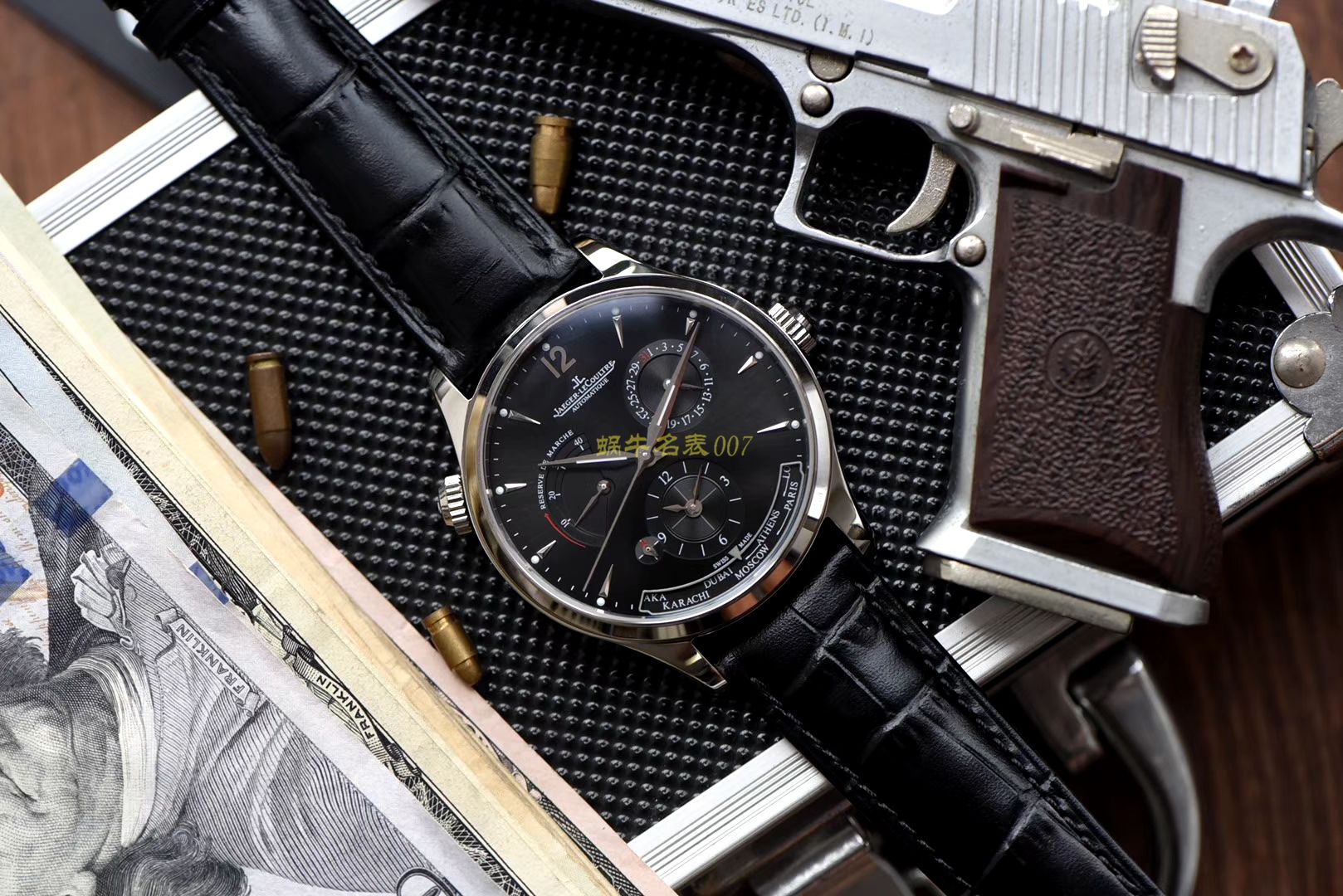 TWA 一比一高仿手表 V2版本积家地理学家大师系列 Q1428421，Q1422421全新升级 多功能腕表  / JJ129