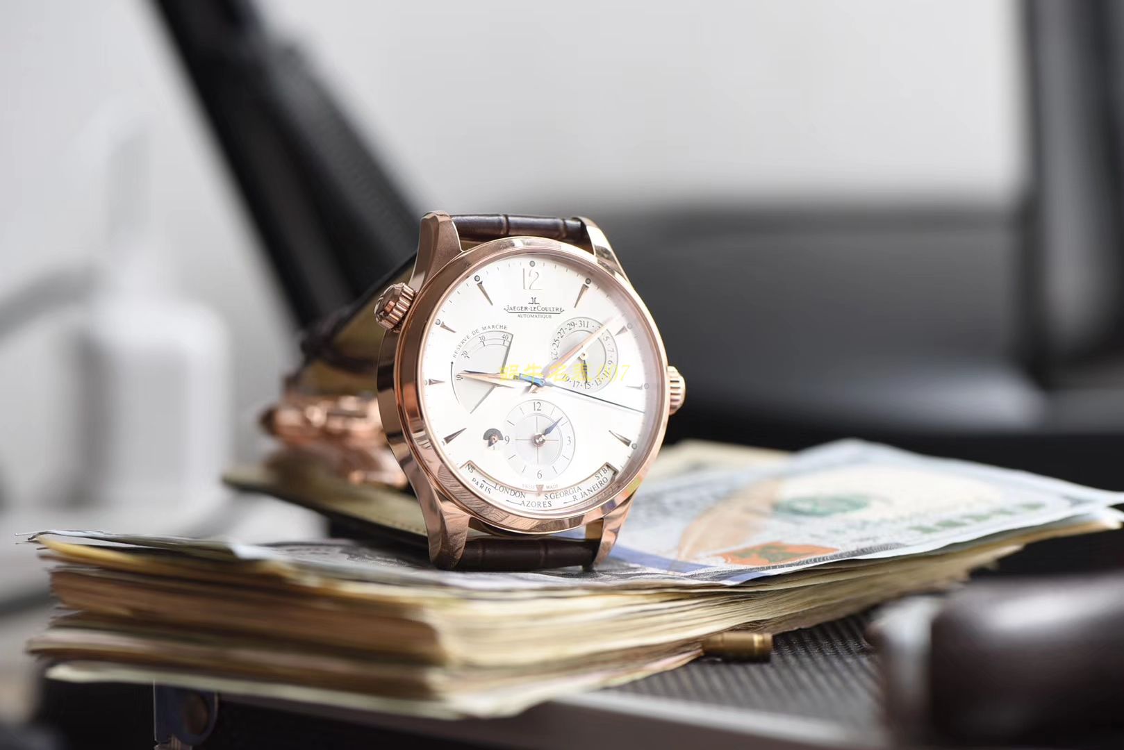 TWA 一比一高仿手表 V2版本积家地理学家大师系列 Q1428421，Q1422421全新升级 多功能腕表  / JJ129