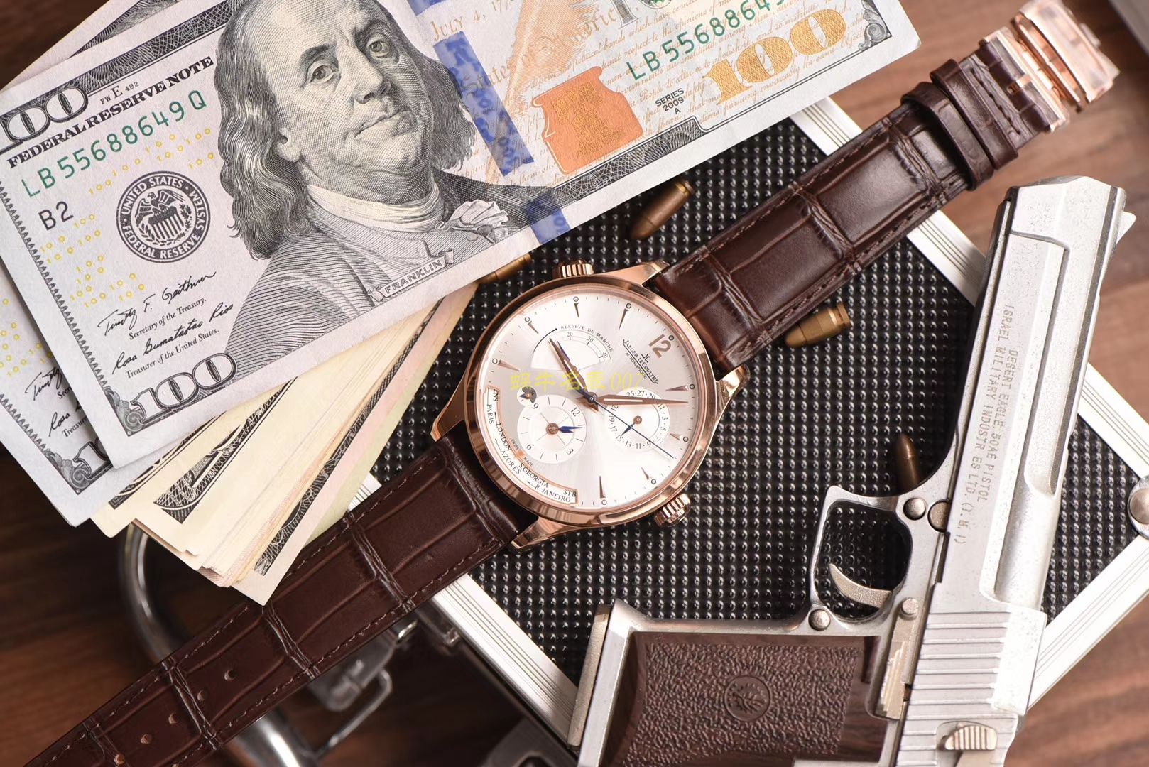 TWA 一比一高仿手表 V2版本积家地理学家大师系列 Q1428421，Q1422421全新升级 多功能腕表  / JJ129