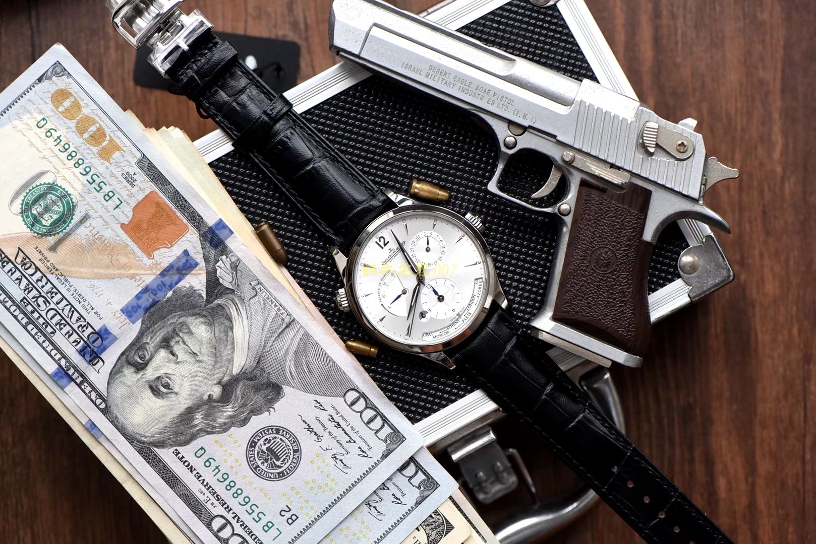 TWA 一比一高仿手表 V2版本积家地理学家大师系列 Q1428421，Q1422421全新升级 多功能腕表  / JJ129