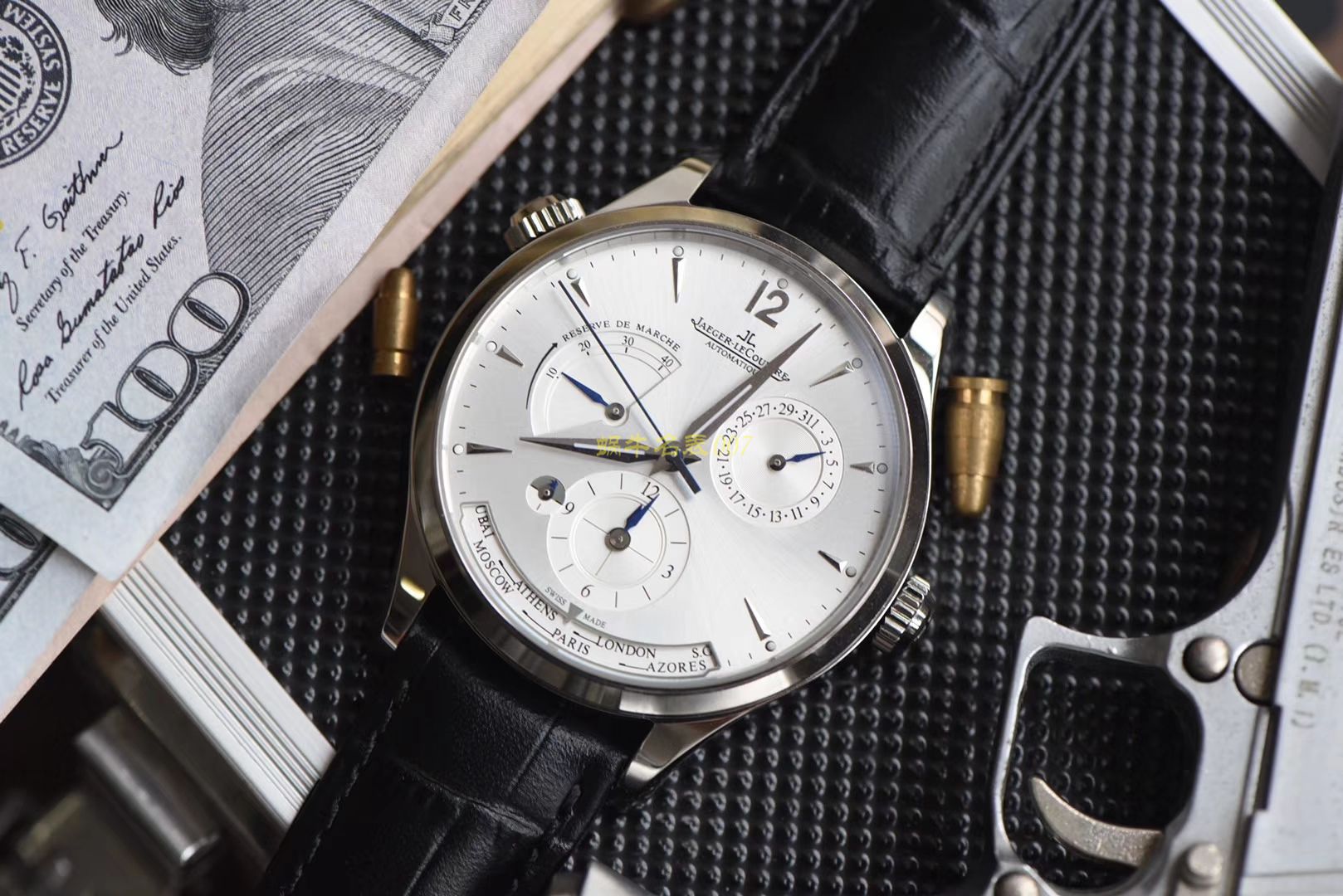 TWA 一比一高仿手表 V2版本积家地理学家大师系列 Q1428421，Q1422421全新升级 多功能腕表  / JJ129