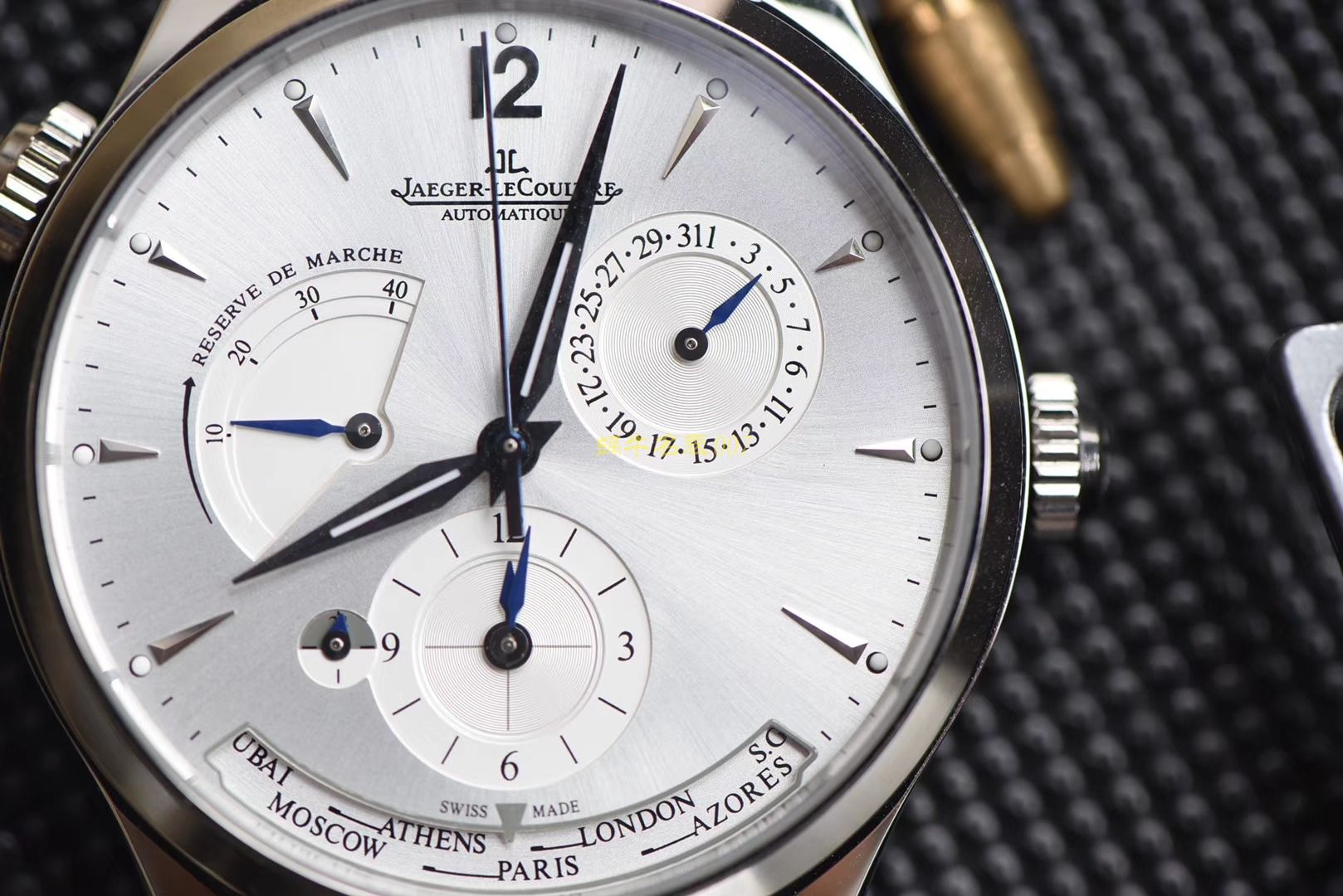 TWA 一比一高仿手表 V2版本积家地理学家大师系列 Q1428421，Q1422421全新升级 多功能腕表  / JJ129