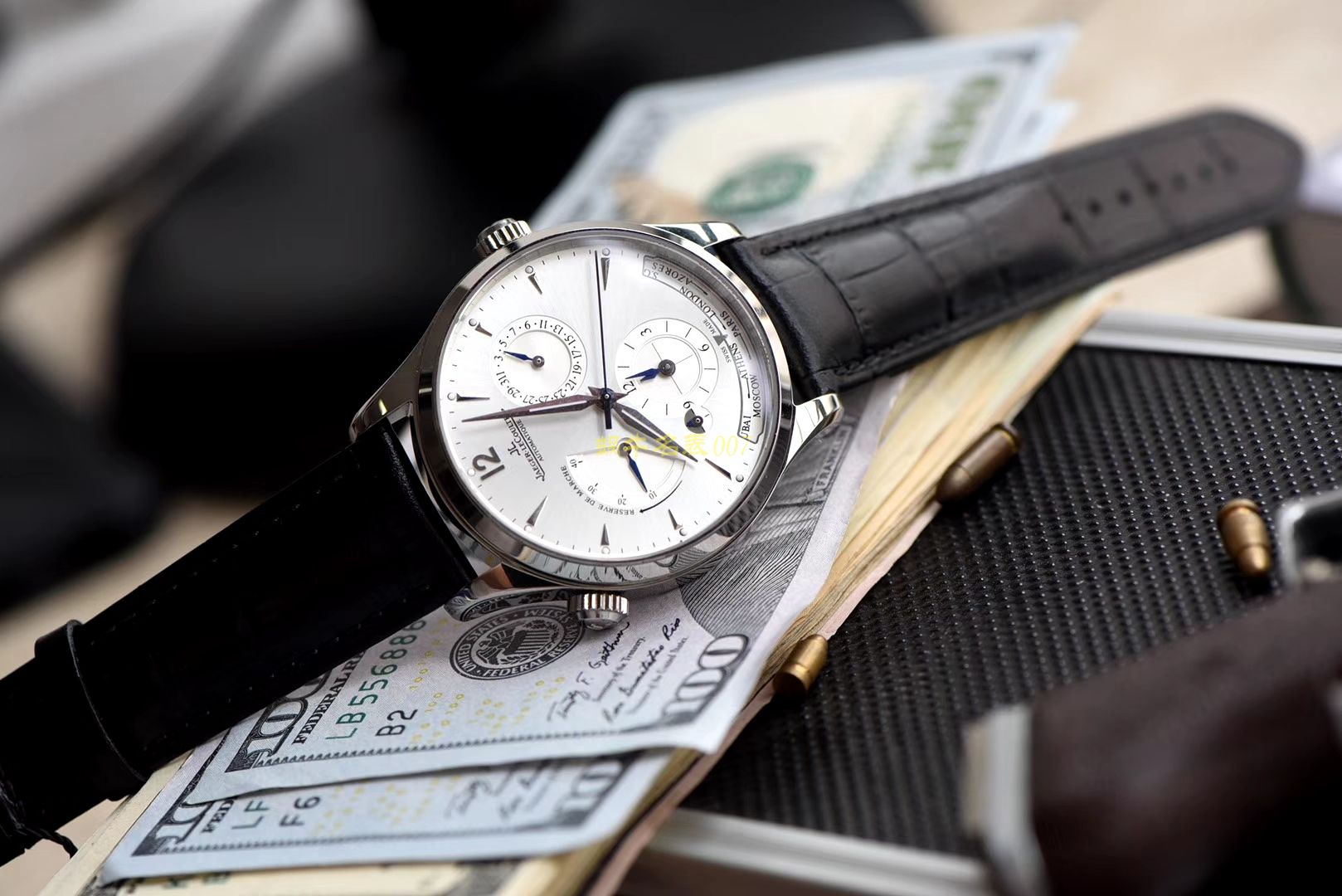 TWA 一比一高仿手表 V2版本积家地理学家大师系列 Q1428421，Q1422421全新升级 多功能腕表  / JJ129