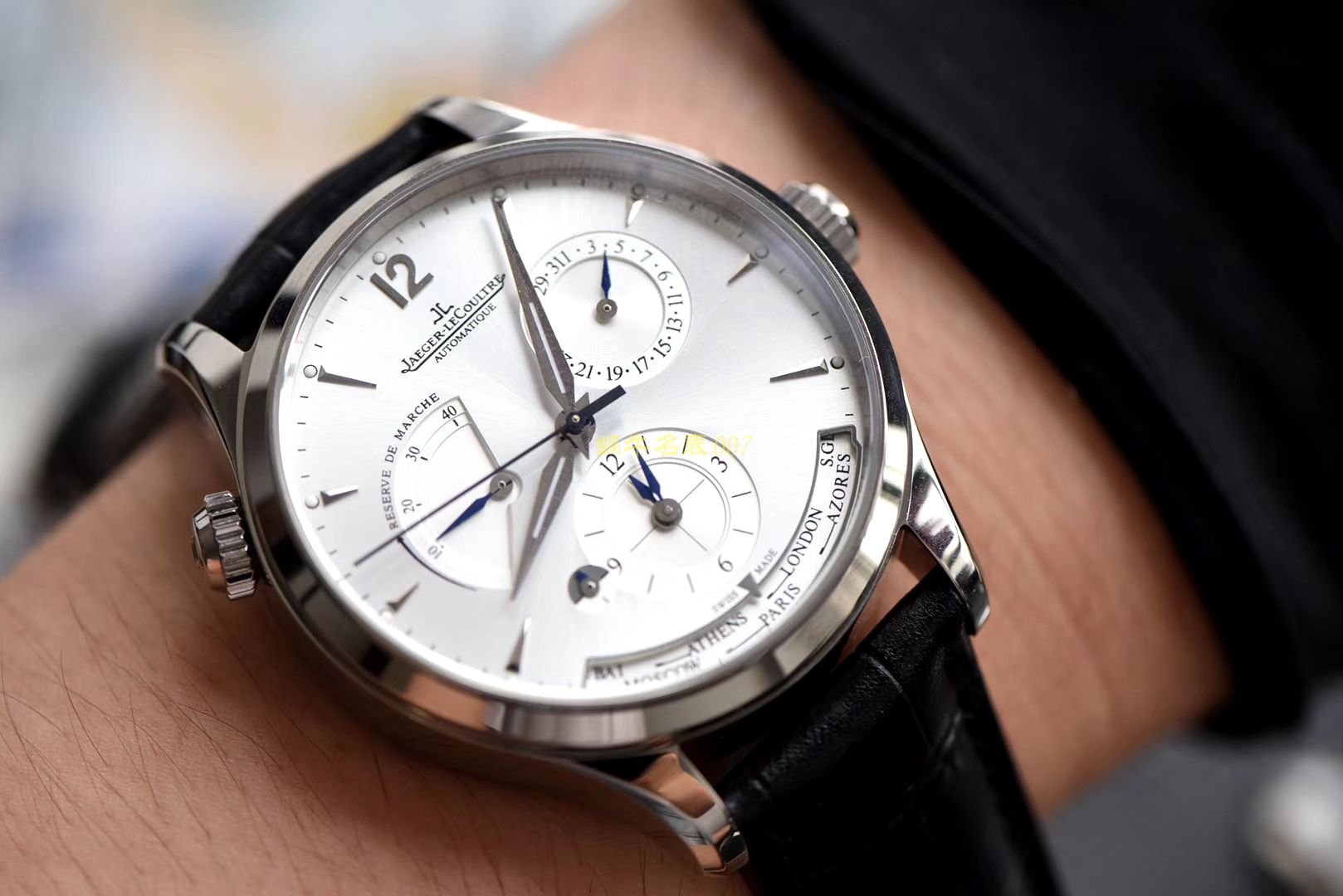 TWA 一比一高仿手表 V2版本积家地理学家大师系列 Q1428421，Q1422421全新升级 多功能腕表  / JJ129