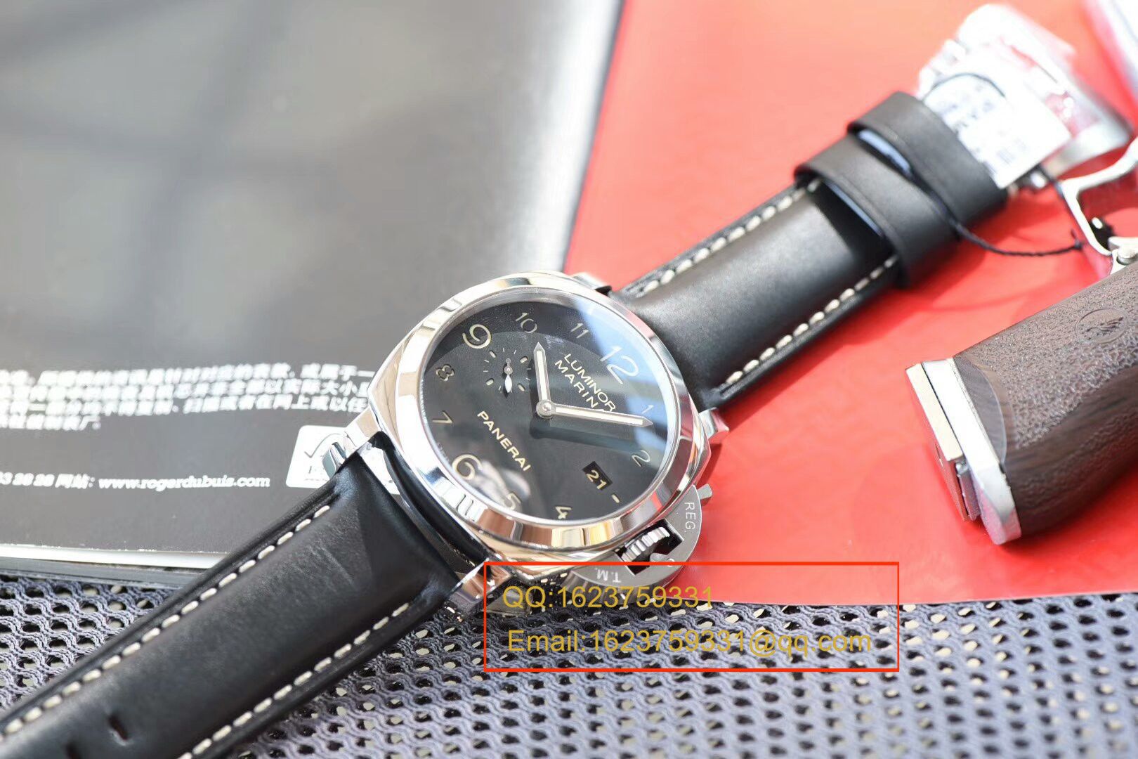 视频评测沛纳海LUMINOR 1950系列PAM 00359腕表一比一高仿手表【VS沛纳海359 V2 版 同步正品机芯功能！】 / VSPAM00359MM