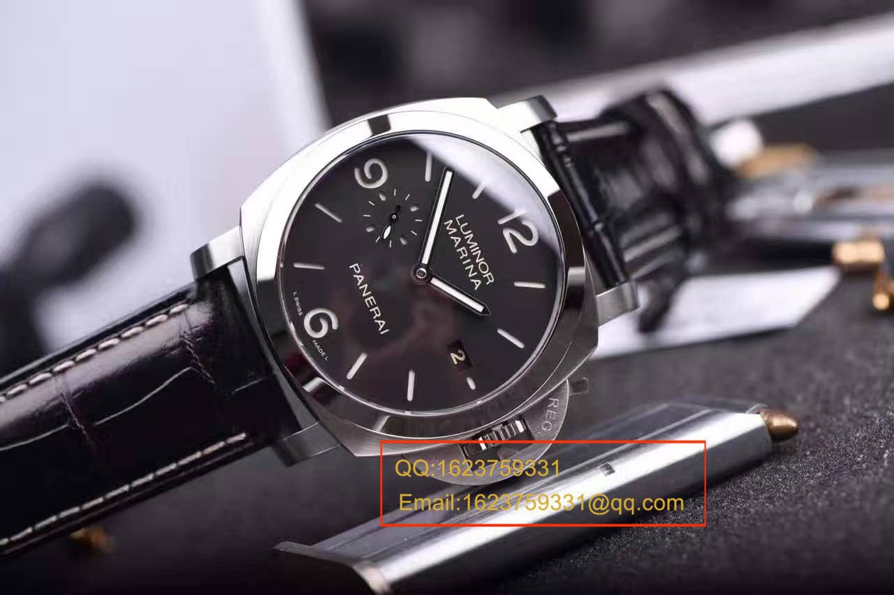 视频评测Panerai沛纳海LUMINOR 1950系列PAM 00312腕表【VS一比一复刻高仿手表】 / VSPAM00312MM