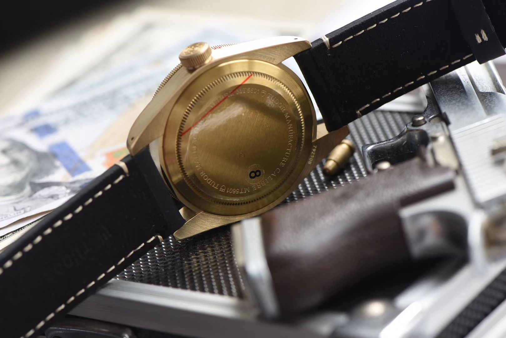 帝舵碧湾系列M79250BA-0001腕表一比一超A高精仿手表【XF新品首发：贝克汉姆同款－最新帝驼碧湾青铜型－小铜盾】 / DT033