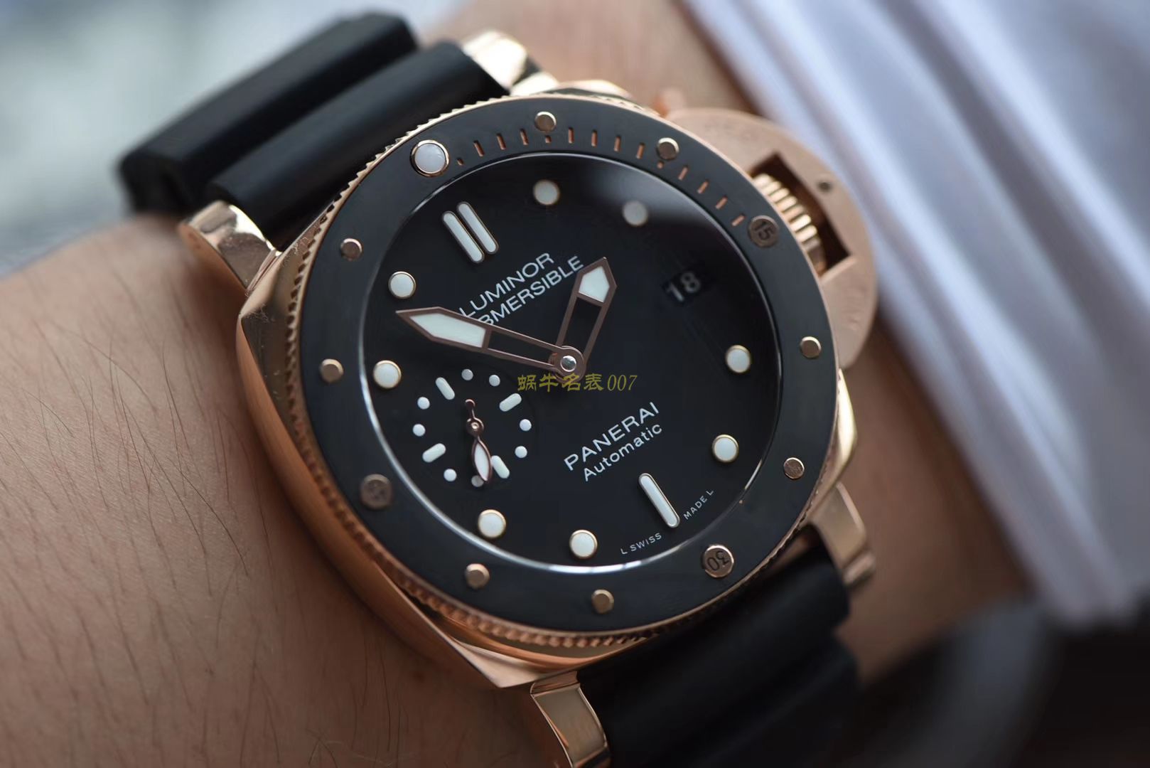 沛纳海SUBMERSIBLE 潜行系列PAM00684腕表超A高仿手表【XF厂PAM684～霍建华广告代言同款】 / XFPAM00684MM