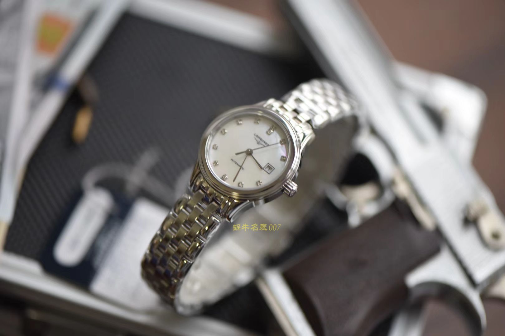 视频评测台湾厂一比一超A高仿浪琴制表传统系列L4.309.4.87.6腕表女装 / L106