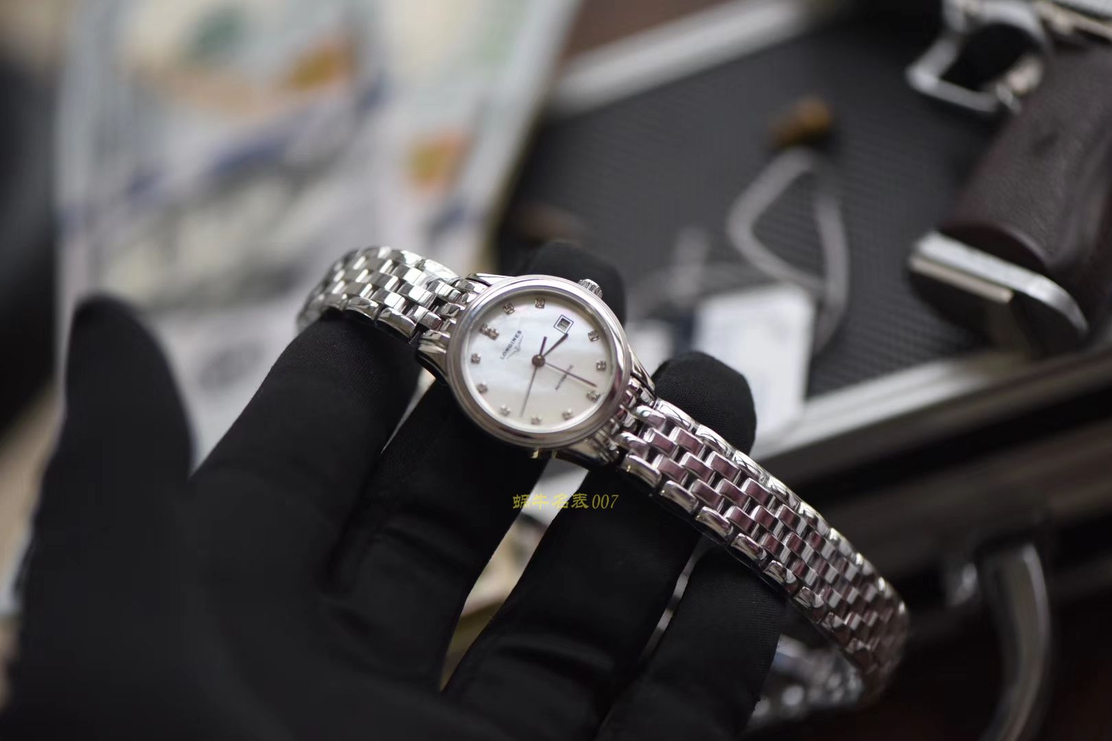 视频评测台湾厂一比一超A高仿浪琴制表传统系列L4.309.4.87.6腕表女装 / L106