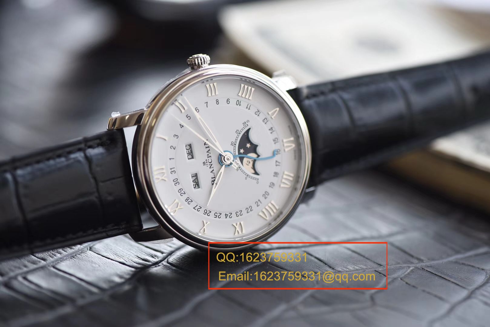 视频评测宝珀经典系列6654-1127-55B腕表OM一比一高精仿手表 / BP022MM