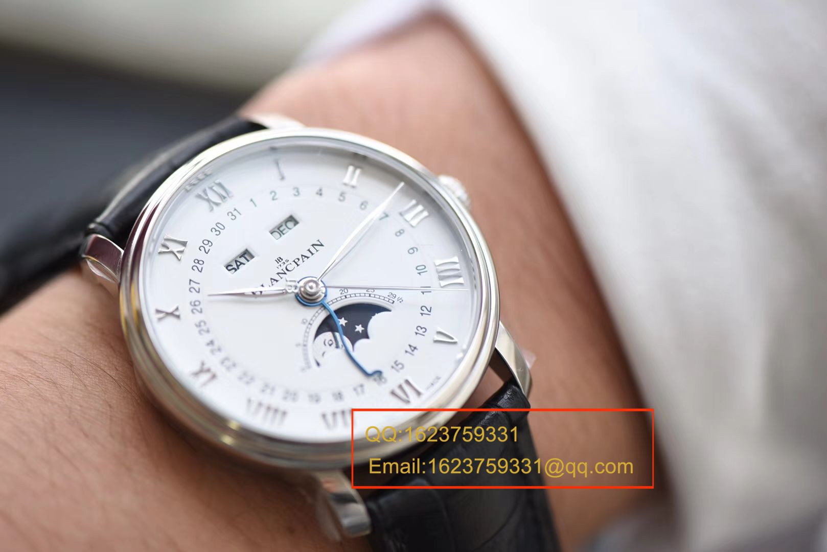 视频评测宝珀经典系列6654-1127-55B腕表OM一比一高精仿手表 / BP022MM