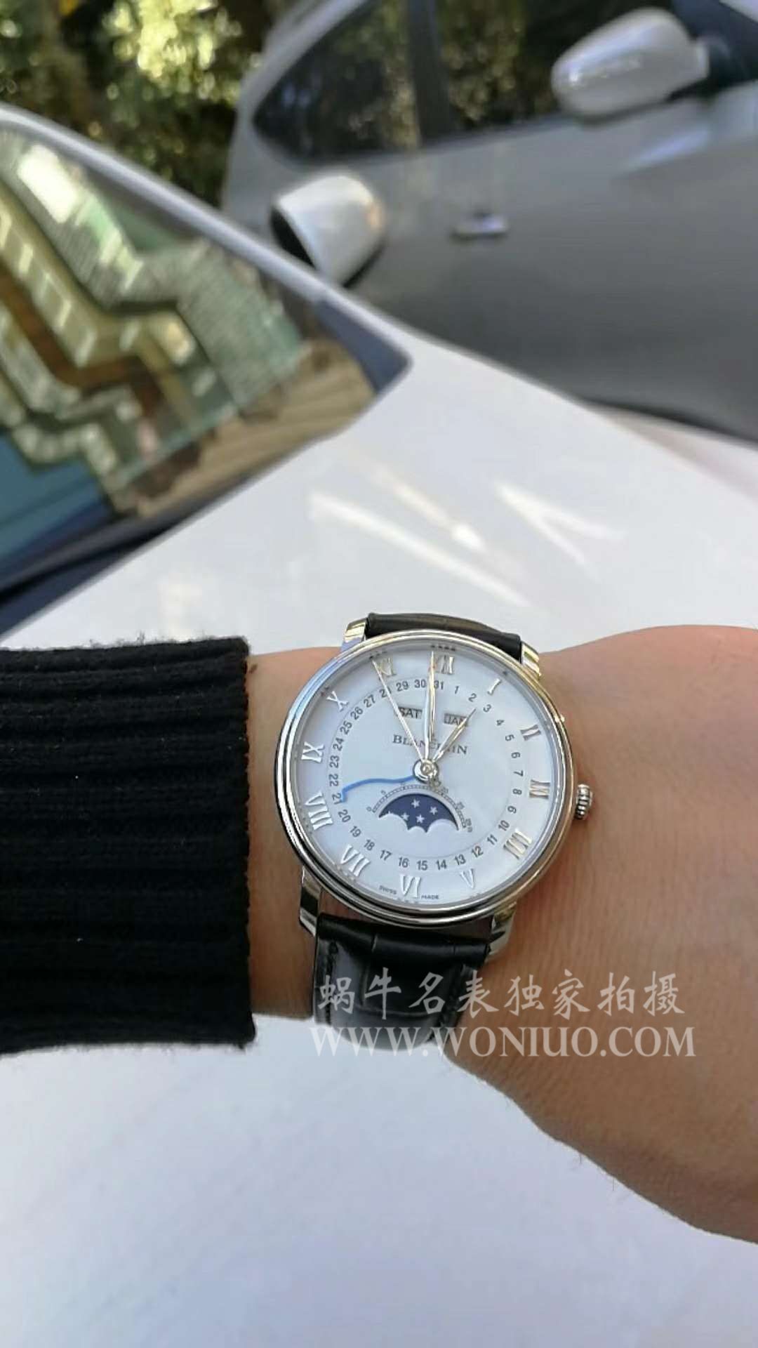 视频评测宝珀经典系列6654-1127-55B腕表OM一比一高精仿手表 / BP022MM