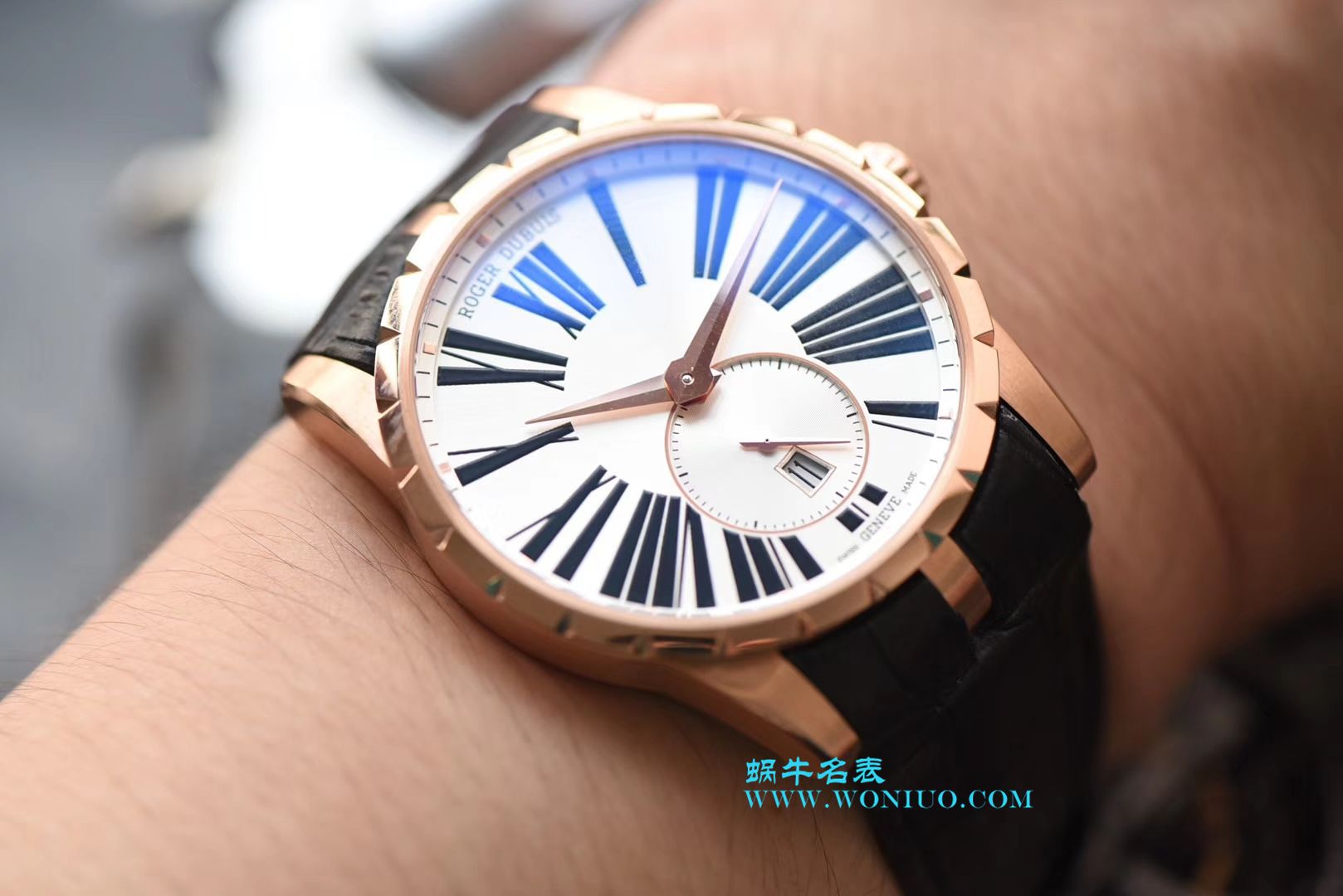 视频评测ROGER DUBUIS罗杰杜彼EXCALIBUR（王者系列）系列DBEX0535腕表【RD一比一高仿手表】 / LJ008MM