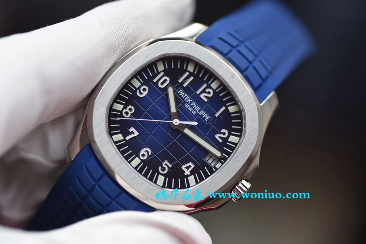 视频评测百达翡丽AQUANAUT系列5167R-001腕表一比一复刻高仿手表【复刻届最薄的5167手雷款 PF震撼出品 百达翡丽“手雷”】 / BD158MA