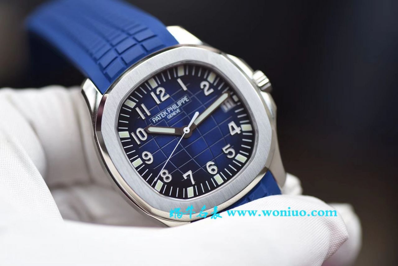 【视频评测PF一比一超A高仿手表】百达翡丽AQUANAUT系列5168G-001腕表 / BD158MB