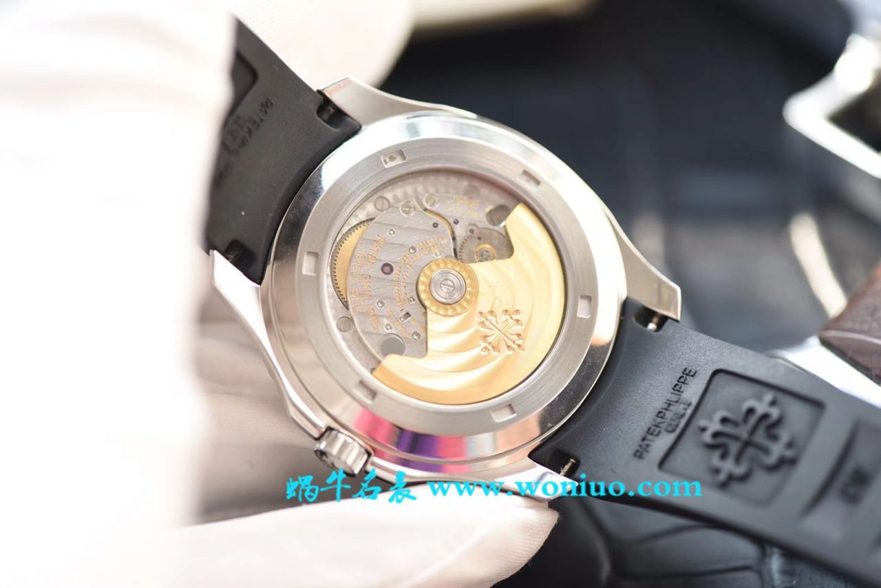 视频评测百达翡丽AQUANAUT系列5167A-001腕表【PF一比一精高仿百达翡丽手雷手表】 / BD158MM
