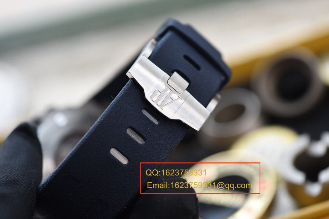 视频评测JF厂一比一超A高仿爱彼皇家橡树离岸型系列26703ST.OO.A027CA.01腕表/爱彼蓝莓 / APCB029MM