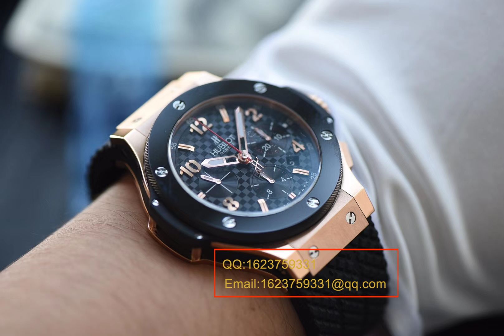 视频评测Hublot宇舶系列301.PB.131.RX腕表一比一超A复刻【V6出品最高版本宇舶金壳陶瓷圈】 / YB023MM