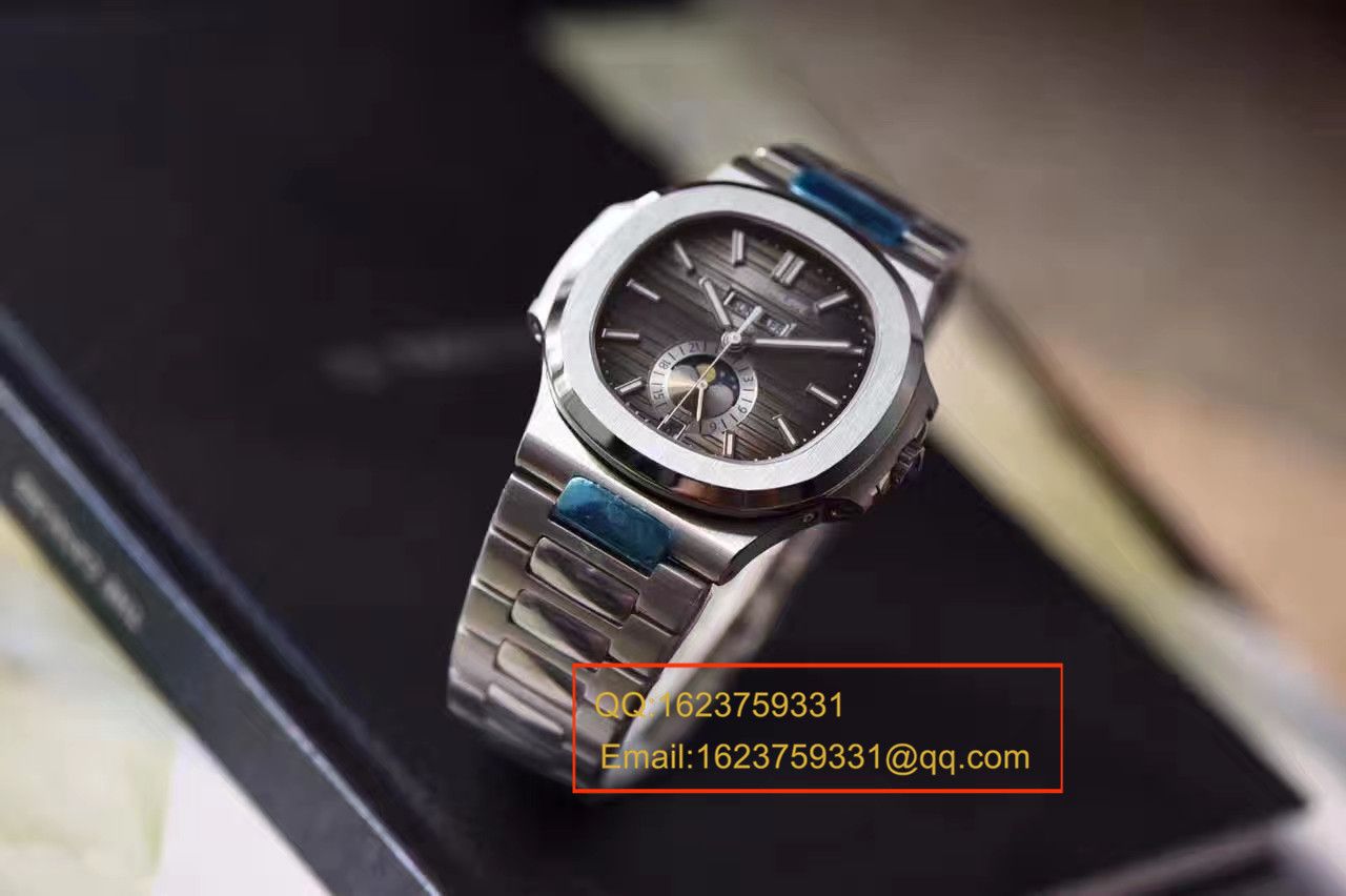 视频评测百达翡丽Nautilus运动系列5726/1A-001腕表【KM一比一超A高仿鹦鹉螺V2版本】 / BD200MM