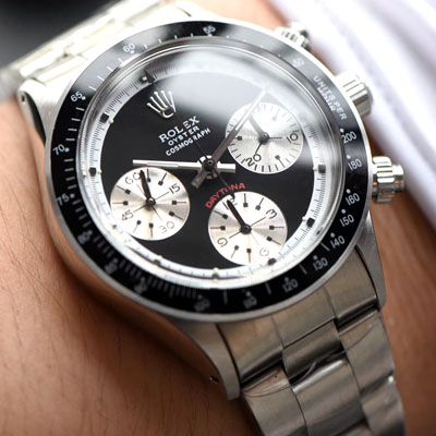 劳力士经典传奇～保罗.纽曼复古迪通拿‼️Rolex Paul Newman Daytona那种独特怀旧的设计感必是劳迷心头所爱