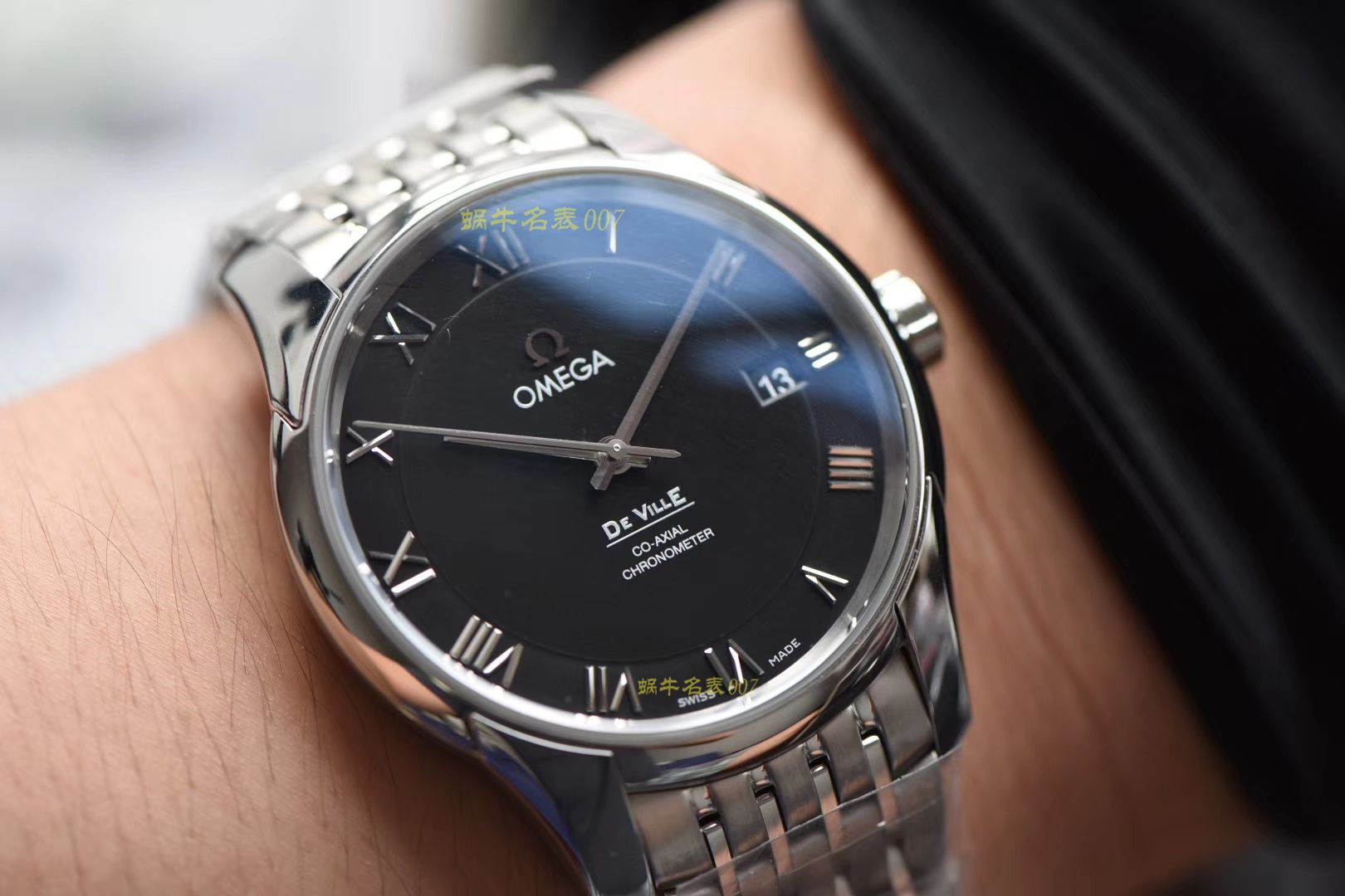 欧米茄碟飞系列431.10.41.21.01.001腕表一比一复刻高仿手表【VS 新品 ：蝶飞经典黑 搭载同轴8500机芯上市 / M357
