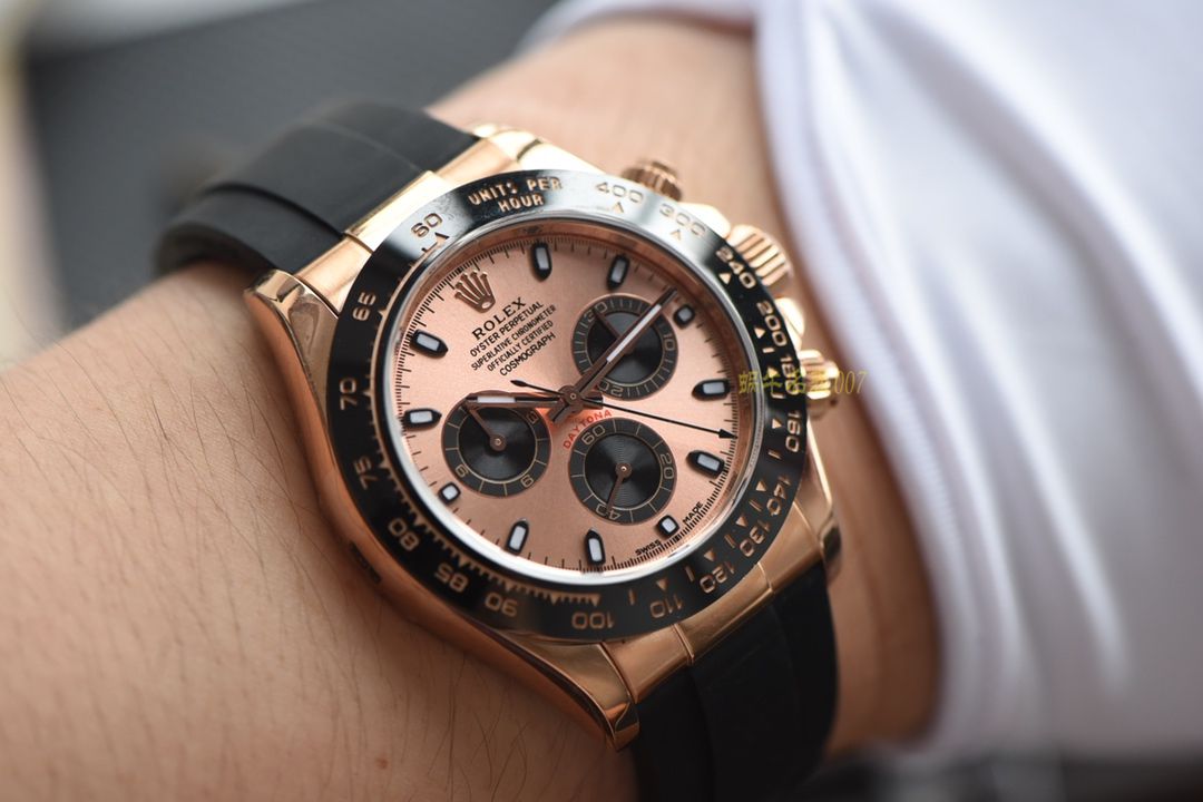 【AR一比一超A高仿手表】劳力士ROLEX宇宙计型迪通拿系列116515LN-L(FC) 咖啡面腕表 / R200