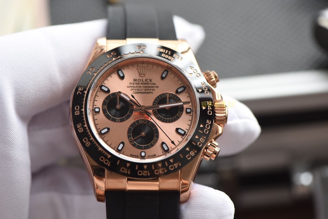 【AR一比一超A高仿手表】劳力士ROLEX宇宙计型迪通拿系列116515LN-L(FC) 咖啡面腕表 / R200