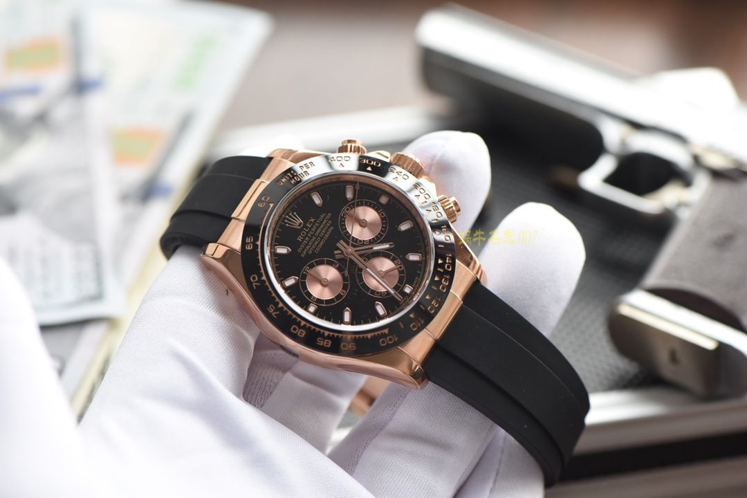 【AR一比一超A高仿手表】劳力士ROLEX宇宙计型迪通拿系列116515LN-L(FC) 咖啡面腕表 / R200