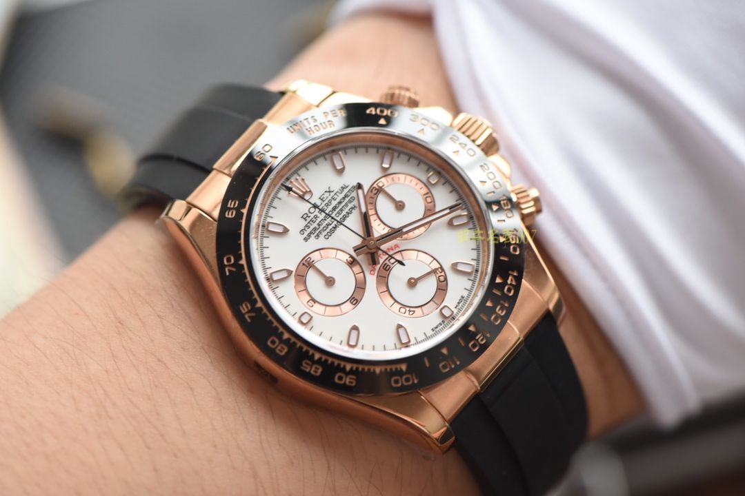 【AR一比一超A高仿手表】劳力士ROLEX宇宙计型迪通拿系列116515LN-L(FC) 咖啡面腕表 / R200