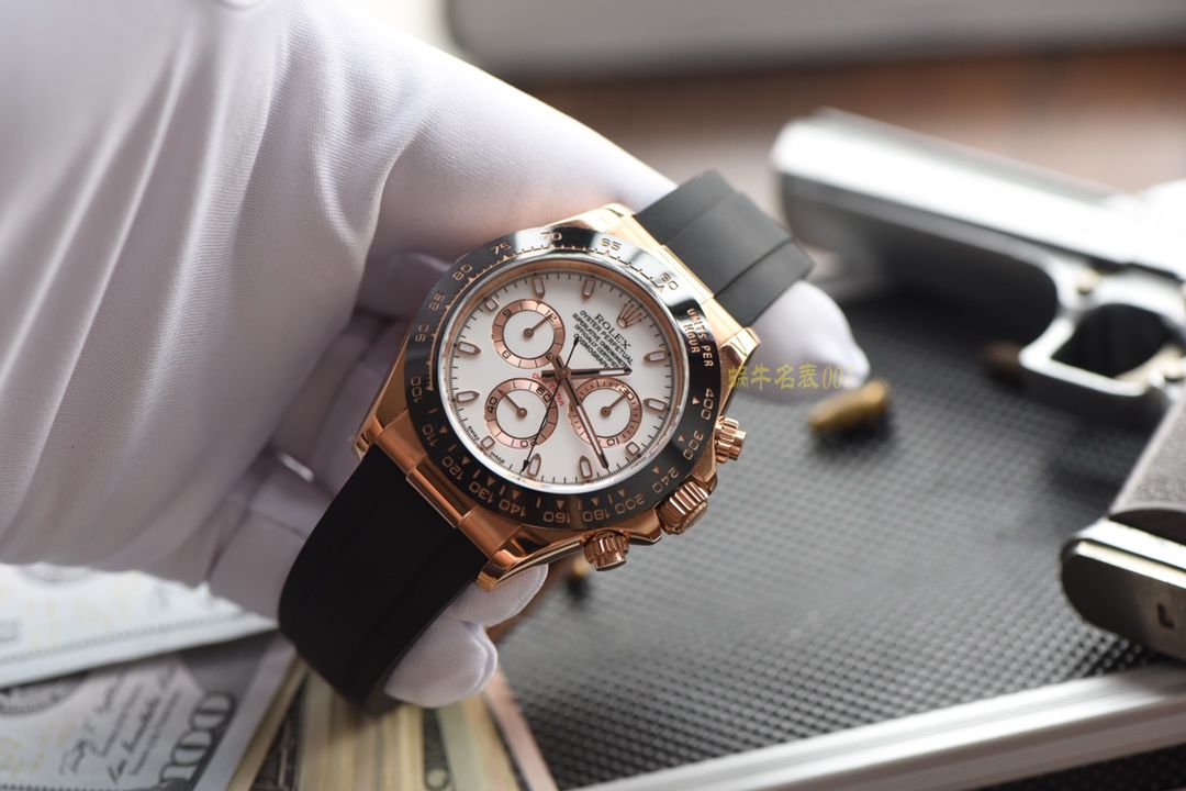 【AR一比一超A高仿手表】劳力士ROLEX宇宙计型迪通拿系列116515LN-L(FC) 咖啡面腕表 / R200