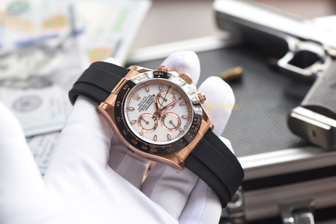 【AR一比一超A高仿手表】劳力士ROLEX宇宙计型迪通拿系列116515LN-L(FC) 咖啡面腕表 / R200