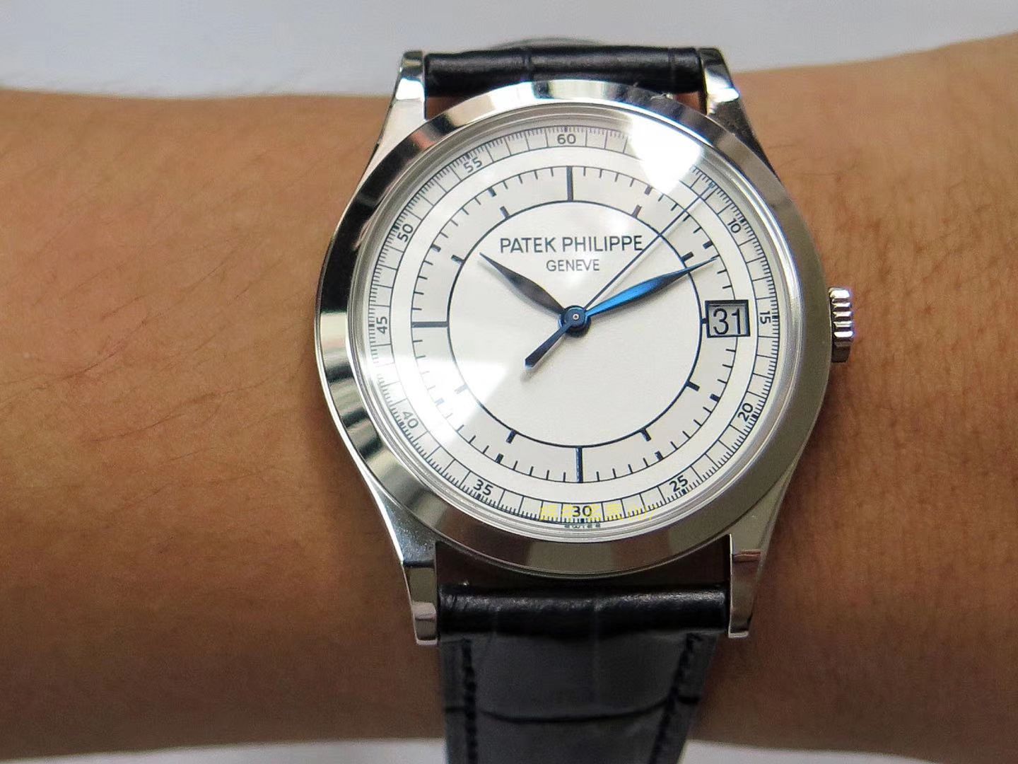 【ZF一比一超A高仿】百达翡丽古典表系列5296G-001 白金腕表 / BD236