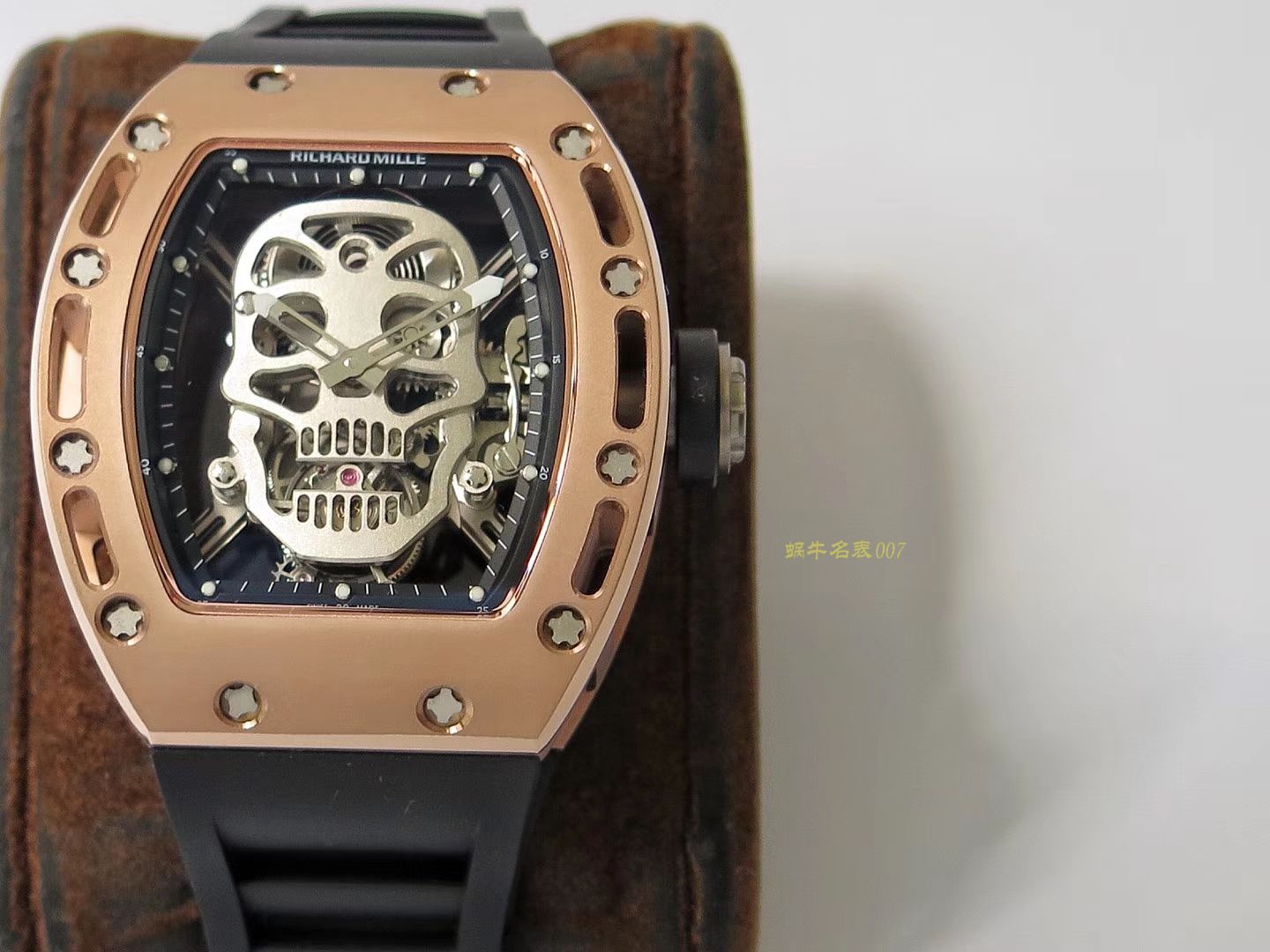 RICHARD MILLE 里查德米尔男士系列RM 52-01腕表【顶级复刻高仿理查德米勒骷髅头陀飞轮】 / RM052FD