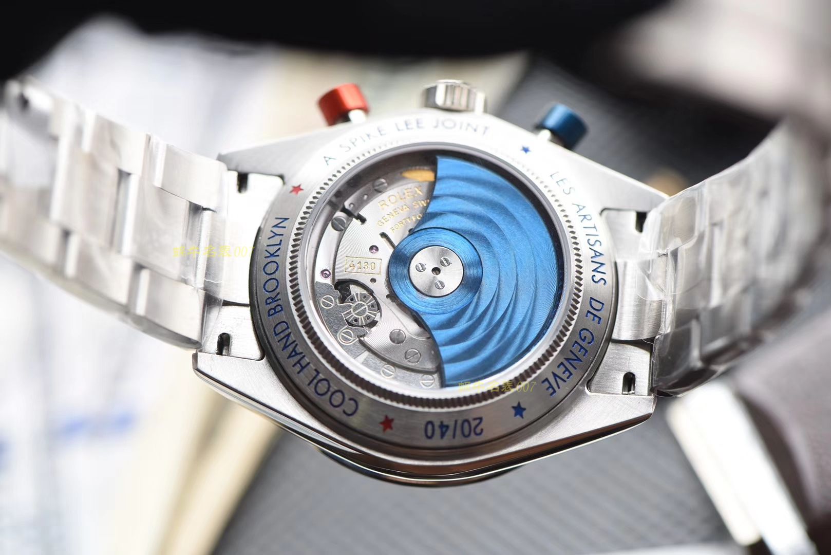 【视频评测】劳力士“Spike Lee”限量版迪通拿 全球限量40只，纽约尼克斯队的主面，背透的劳力士 / R301
