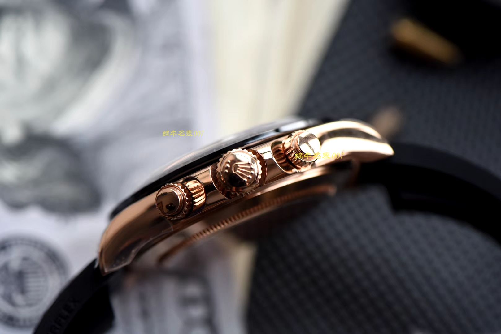 【视频评测N厂超级胶带款4130迪通拿】一比一复刻高仿Rolex劳力士宇宙计型迪通拿系列M116515ln-0019腕表 / R306
