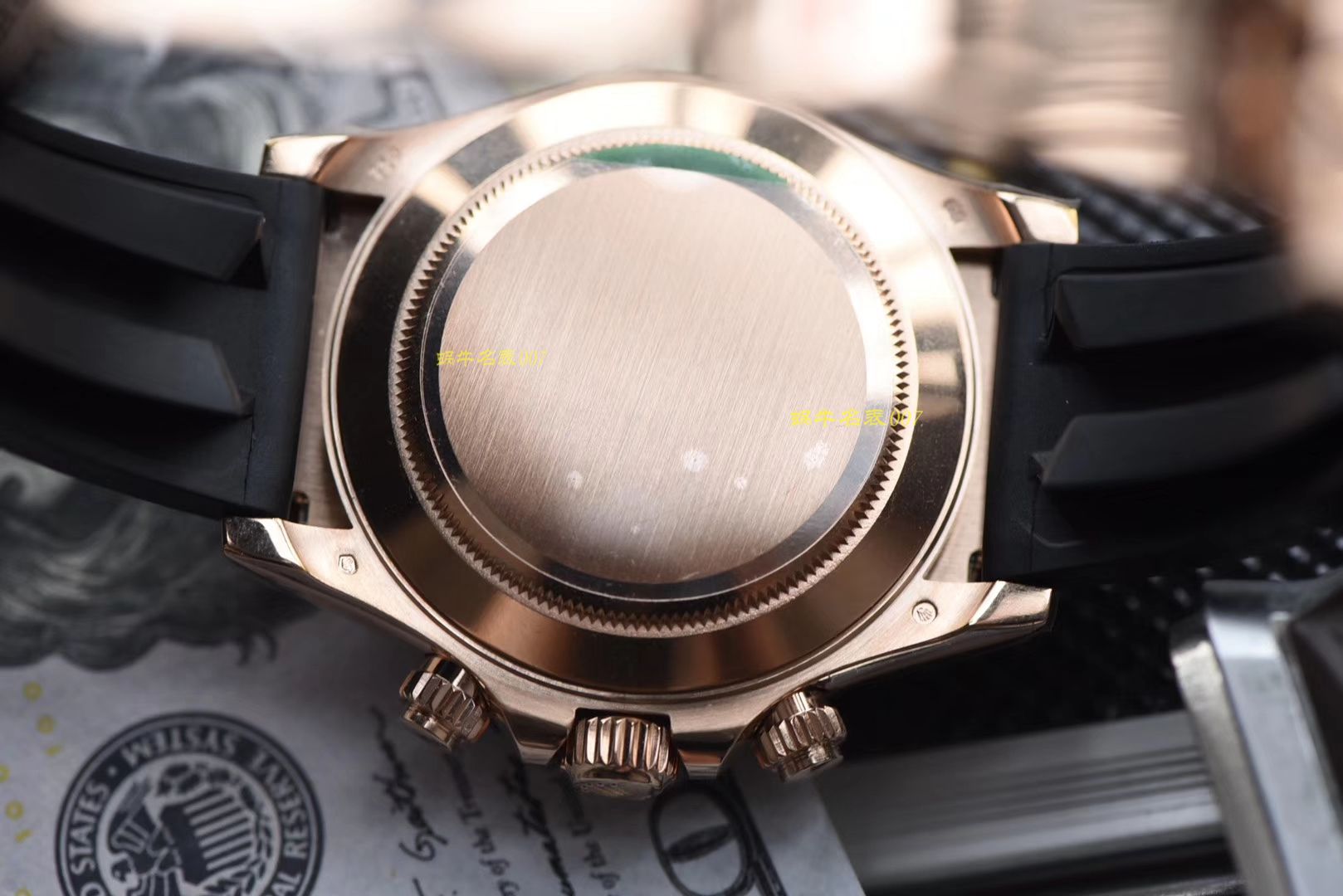 【视频评测N厂超级胶带款4130迪通拿】一比一复刻高仿Rolex劳力士宇宙计型迪通拿系列M116515ln-0019腕表 / R306