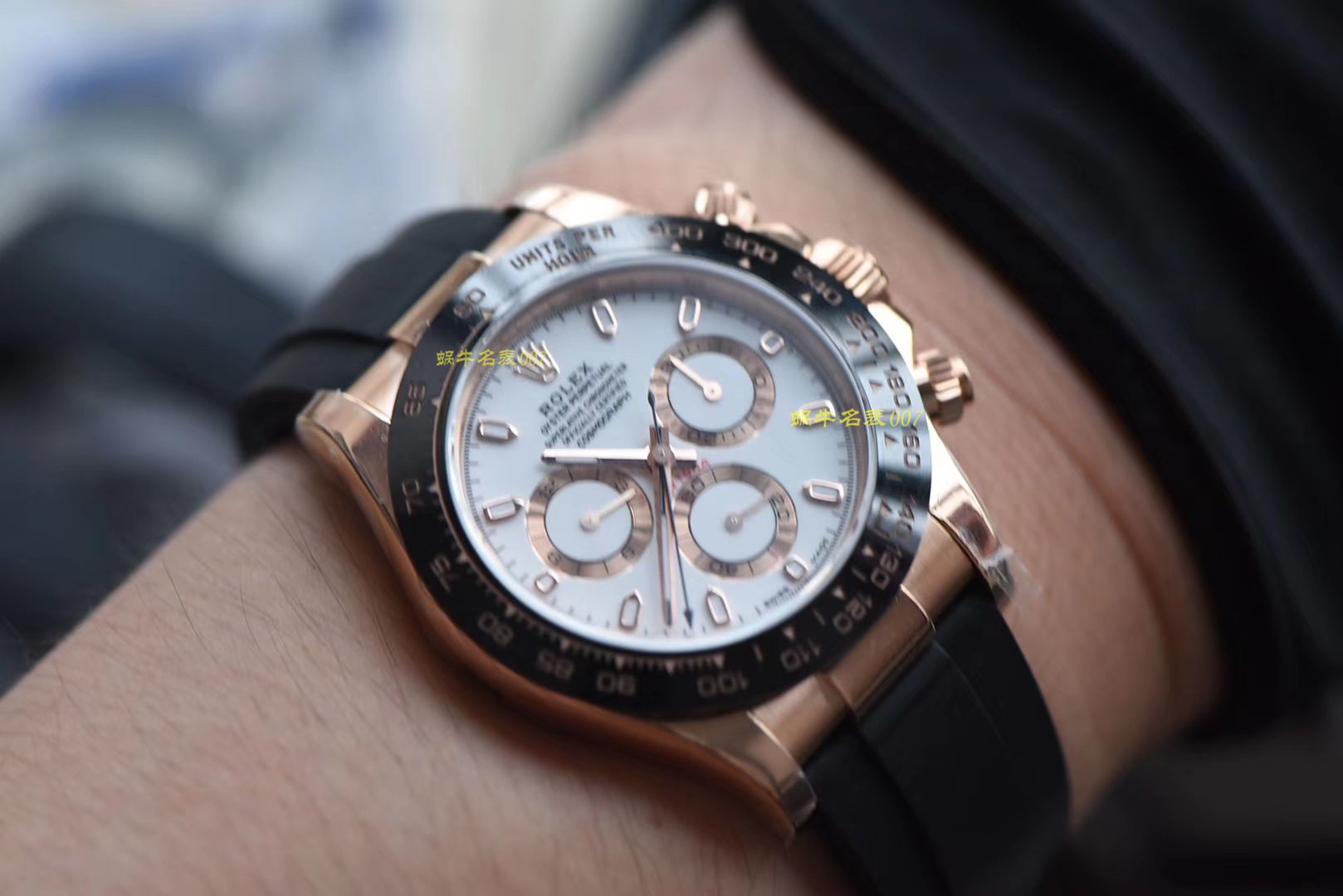 【视频评测N厂超级胶带款4130迪通拿】一比一复刻高仿Rolex劳力士宇宙计型迪通拿系列M116515ln-0019腕表 / R306