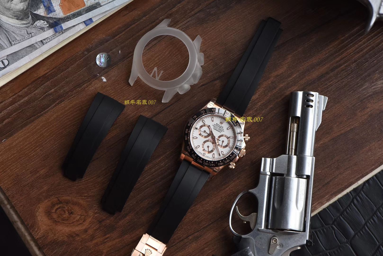 【视频评测N厂超级胶带款4130迪通拿】一比一复刻高仿Rolex劳力士宇宙计型迪通拿系列M116515ln-0019腕表 / R306